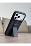 Premium Foldable Kickstand Silicone Case for iPhone 17 Pro - Slim Matte Shockproof Protective Cover