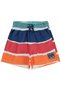 Colorful Wave Shorts for 2-5 Years Old - Off-White