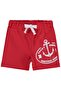 Anchor Printed 6-18 Months Shorts - Red