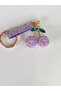 Bag Accessory and Keychain Lila Color Stone Cherry Figure Keychain - 4