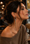 Gothic Spider Figured Long Chain Dangle Earrings Handcrafted Custom Design Vintage Earrings - 5