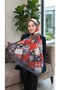 Patterned Soft Shawl - 011 - 2
