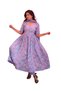Lavender Floral Print Anarkali Suit Set with Dupatta - TRT1034 | Lavender-Size-M-38-Inches - 4