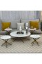 طقم طاولات X مع 4 طاولات تقديم - تصميم عصري مميز