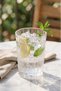 Acrylic Allegra Colored 6-Piece Short Glass & Water Soft Drink Coffee Cup 400 ml (Not Glass) - 2