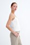 Thin Strap Scalloped Blouse A2882 - 4