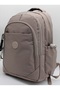Luxury Satin Water Repellent Fabric Large Size Backpack Middle School High School School Bag / 16500 - 4