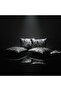 Obsidia Luxe Premium Throw Pillow Set with Silver Embroidery Luxury Design - 4