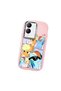 Vivo Y28 4g Compatible Shock-Absorbing Camera Protected Pink Silicone Case - 3