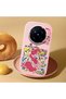 Vivo X200 Pro Compatible Shock-Absorbing Camera Protected Pink Silicone Case - 2