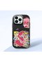Black Silicone Case Compatible with iPhone 14 Pro with Shock-Absorbing Camera Protections