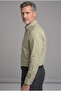 Men's Regular Fit Long Sleeve Cotton Shirt with Pockets - 2