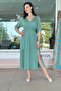 Beli Gi̇pe Elastic Lycra Viscose Dress 6Y225 - 4