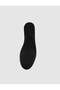 Genuine Leather Black Suede Women's Sneaker Shoes - 7