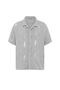 Oversize Perforated Knitwear Shirt
