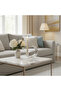 Modern Half Moon Shape Glass Candle Holder for Elegant Living Room Decoration – 17 cm - 2