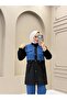 Women's 2 Piece Denim Set Long Tunic and Wide Pants Casual Combination N-05520 _ Black - 3