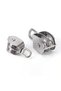 M25 1PC M20 M25 M32 M50 Lifting Swivel Pulley Block 304 Stainless Steel Double Pulley Heavy Duty Tra - 2