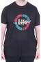 Men's Oversize Crew Neck T-Shirt Beautiful 26152 Black - 2