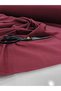 Fabric Crepe Burgundy Shirt Pants Tunic Evening Dress - 7