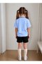 Girl's T-Shirt and Shorts Set, Printed Cotton, Summer Casual Fit Combination - 2