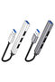 HB26 - Multi-Function Hub Converter, 4-in-1, USB-A To USB-A 3.0 + USB-A 2.0 * 3, Support Up To 1Tb Hard Drive - 5