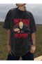 Anime One Runch Printed Unisex Washable Vintage Oversize T-Shirt