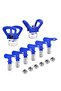 8Pcs Airless Paint Spray Tip Nozzle Kit with Guard, 211/315/417/515/517/623 Tips for Wall Painting S - 7