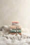 Yuki - Embroidered 100% Cotton Premium Towels – 6 Pieces 50X90 Set - 2