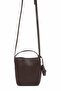 Wendie Minimal Crossbody Bag Dark Brown