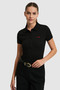 Women's Black Basic T-Shirt 50323461-Vr046