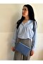 Women's Embossed Portfolio & Clutch Bag - 4