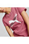 Women Power Graphic Tee - Purple - 5