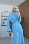 Olga Satin Set Baby Blue - 3