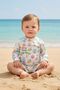 Uv Protected Long Sleeve Baby Swimsuit Vespa - 4