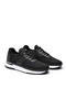 Vieste Black Knitwear Black Napa Leather Lined Men's Sneaker Shoes