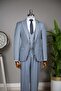 Vest Suit Light Blue