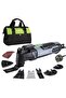 Oscillating Multi Tool 300 W, 7 Variable Speeds, 3° Oscillation Angle, Quick Change Blade System, 17 pcs Accessories Kit