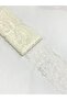 Wide Tulle Guipure / 9 Meters / Cream / No2