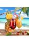Silk Route - 8 Pcs Reusable Drinking Straws Hawaiian Party, Summer Pool Luau Favor Plastic Straw Decorations Supplies Beach Theme - 5