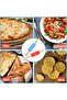 Silk Route Mini Rolling Pin Set, 9 Inch Kids Wooden Handle Rolling Pins, Non-Stick Silicone Rolling Pins for Home Kitchen, Children Cake Baking (Blue+Red) - 4