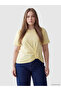Nevavm Farkıyla Petite Oval Neck Gathered Blouse - 2