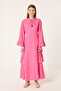 Flying Detailed Linen Dress - 2