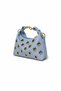 Women's Stylish Hand, Arm and Shoulder Bag with Gold Ring Detail - 4