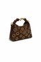 Women's Stylish Hand, Arm and Shoulder Bag with Gold Ring Detail - 3