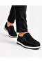 Genuine Nubuck Leather Full Orthopedic Lightweight Design Poly Sole Casual Men's Shoes - 3