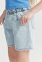 Girl's Square Pocket Denim Shorts - 6