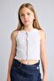 Crew Neck Athlete Girls' Top H7247A826Hs - 3