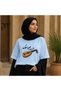 Women's Oversize T-Shirt Ud Printed 100% Cotton T-Shirt Comfortable Fit
