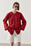 Britli Cotton Shirt Red - 2
